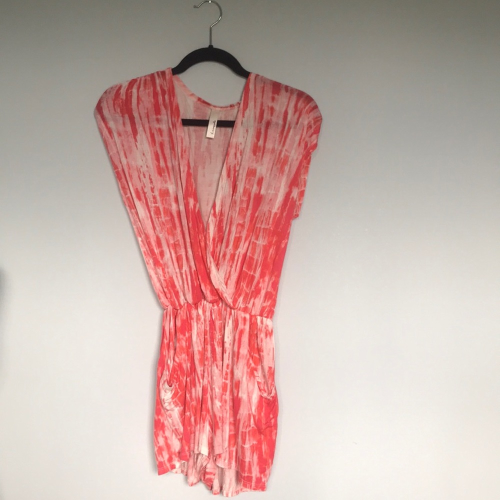 Coral Playsuit